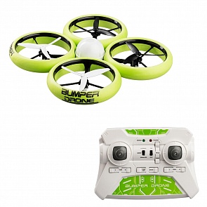 Flybotic. Бампер Дрон на радиоуправлении, зеленый (Silverlit, 84807-1)